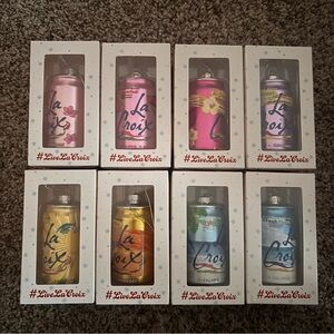 La Croix Ornament Set - Pink, Yellow, Blue